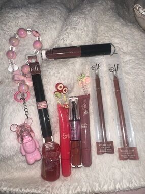 ELF Lip Collection in Mauve, Dusty Rose & Pink